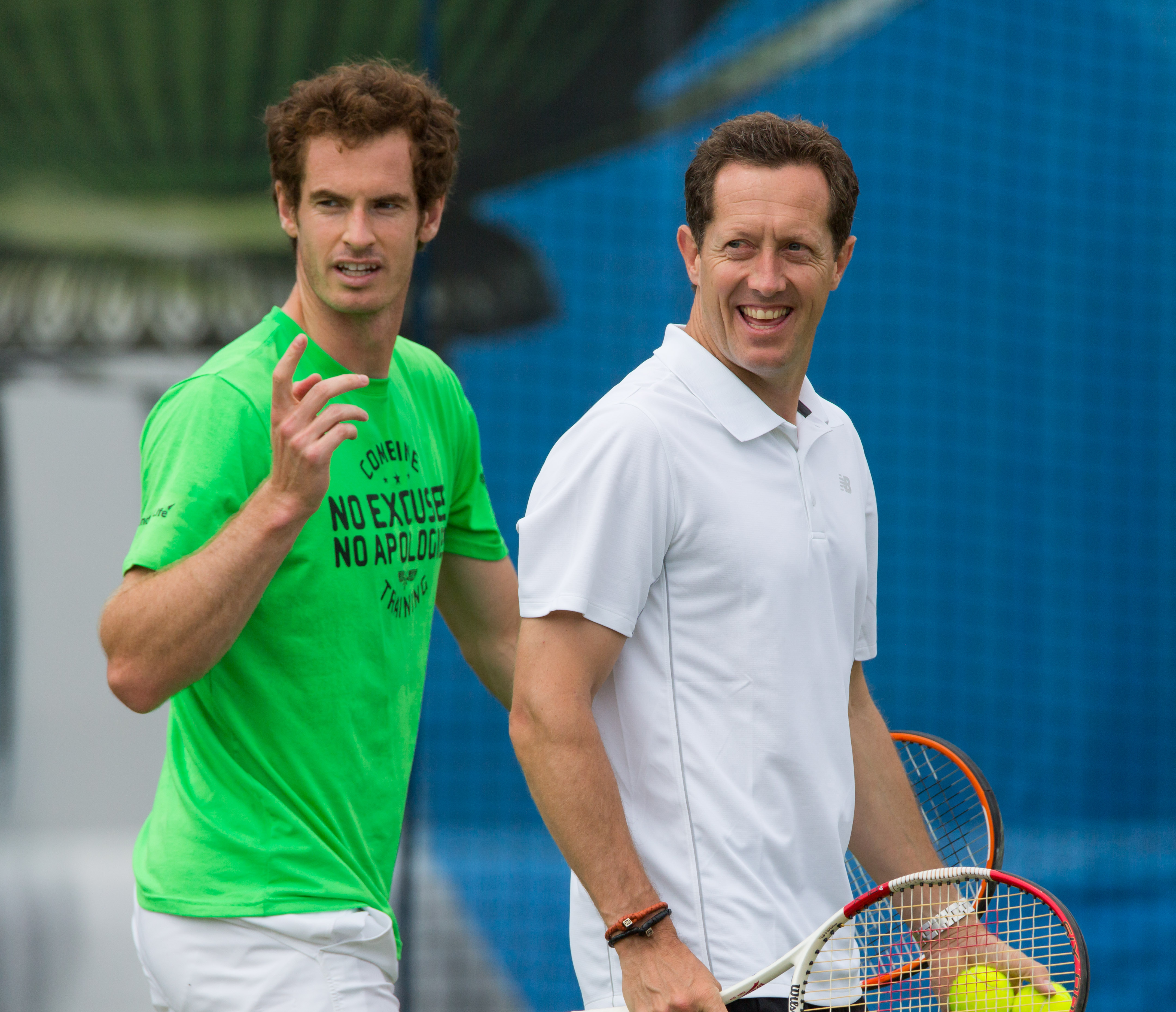 two men in tennis gear