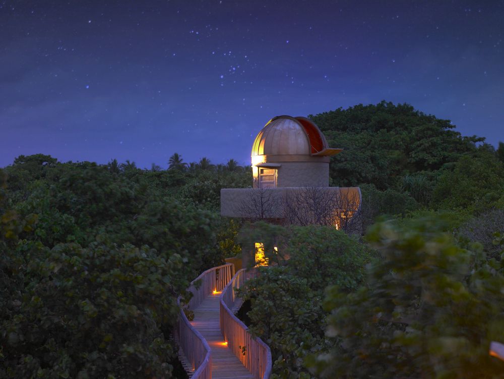 stars and observatory