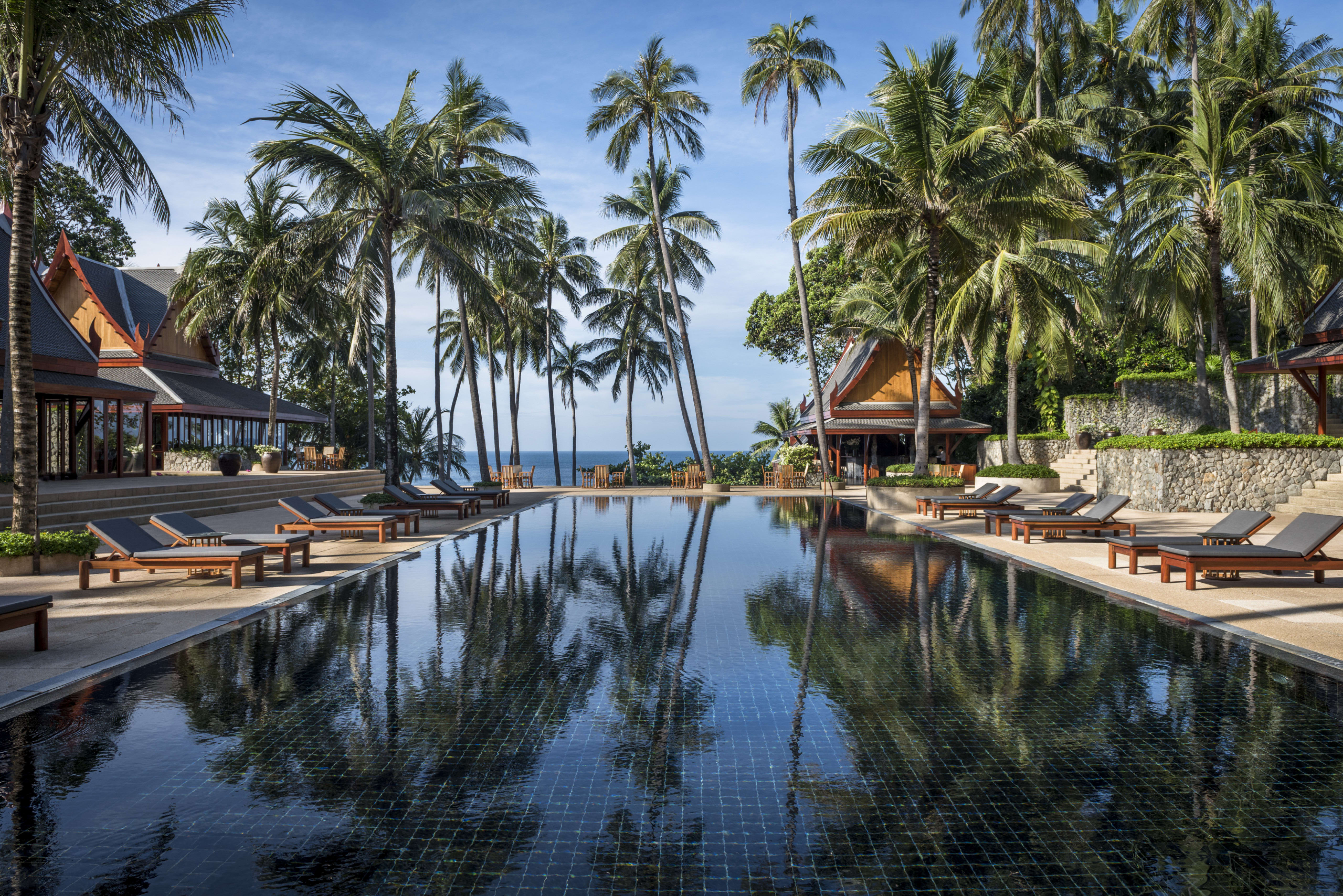 Amanpuri, set among coconut palms, is the flagship property of Aman resorts (Credit/Aman)