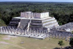 ancient Mayan ruins