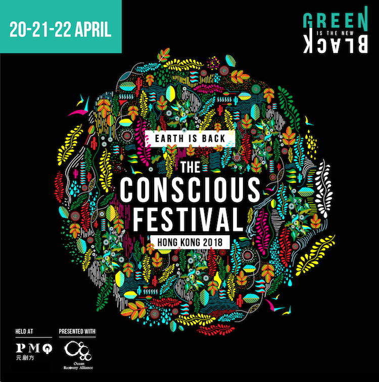 Green is the New Black Conscious Festival banner