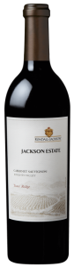bottle of Jackson Estate wine