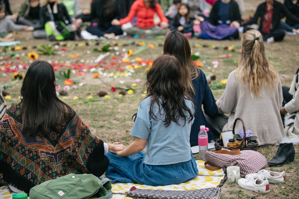 The Garden Gathering meditation circle of women